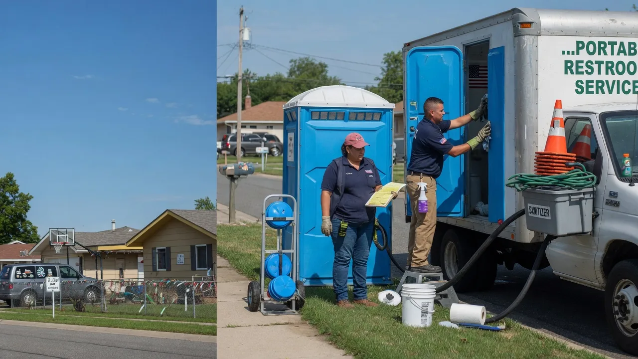 Portable Toilet Rental in Leslie, MI near me